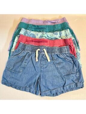XXL (18) Kids Wonder Nation Shorts Lot of 5